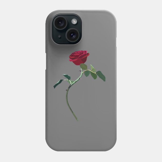 rose beauty and the beast Phone Case by daidai