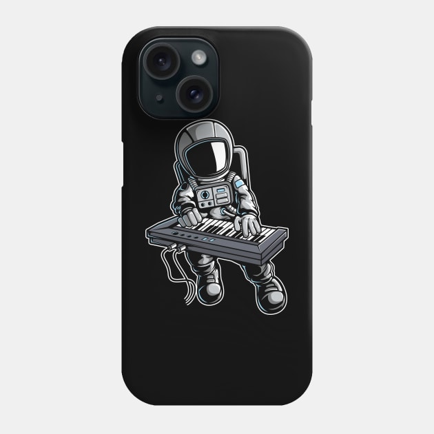 Astronaut Keyboard Phone Case by ArtisticParadigms