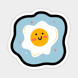 Funny Egg Design Magnet