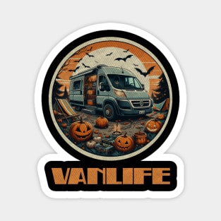 Spooky camper conversion van Magnet