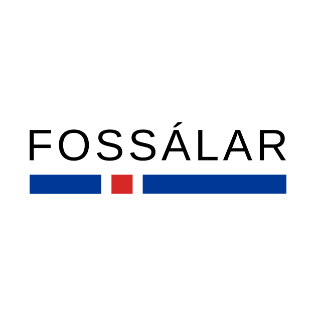 Fossálar Iceland by icelandtshirts