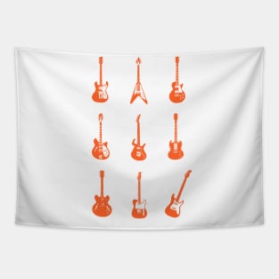 Diverse Guitars Collection Tapestry