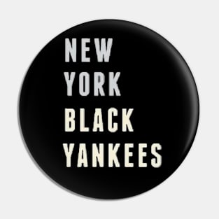 New York Black Yankees RETRO Design Pin