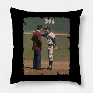 Billy Martin in Texas Rangers Pillow