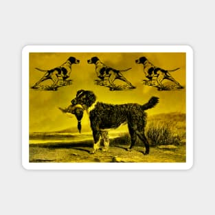 pheasant hunting dog Magnet