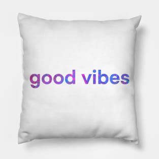 Colorful good vibes Pillow