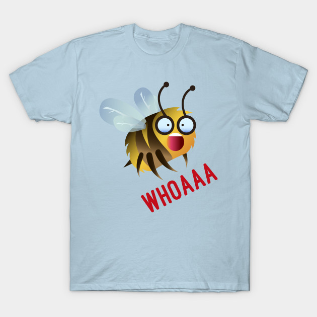 Disover Excited Bee - Bee - T-Shirt