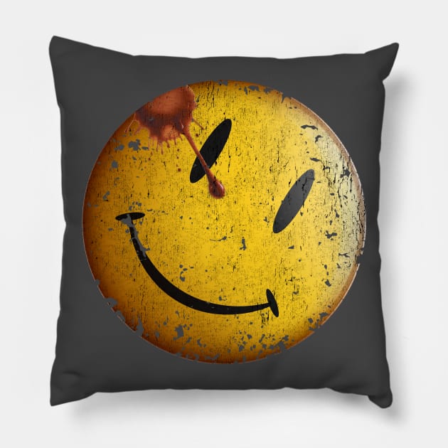 Watchmen - Vintage Pillow by JCD666