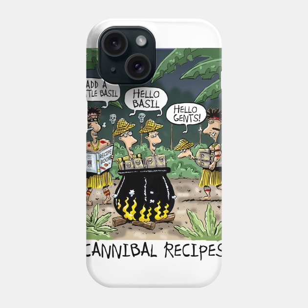 Cannibal Recipes Phone Case by macccc8