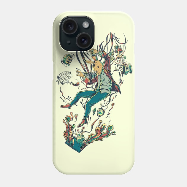 Down the rabbit hole Phone Case by cucubaou