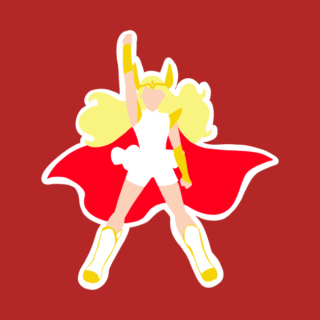 Minimalist She-Ra by ayanayokie