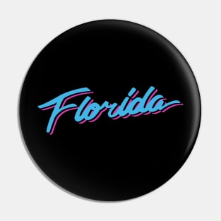 Florida Vice Blue Pin