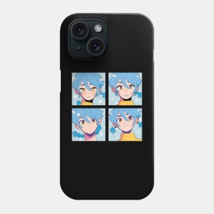 Anime Girl Cartoon Style - Manga Girl Phone Case