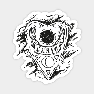 Curio planchette. Magnet