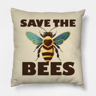 Save The Bees Pillow