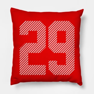 Iconic Number 29 Pillow