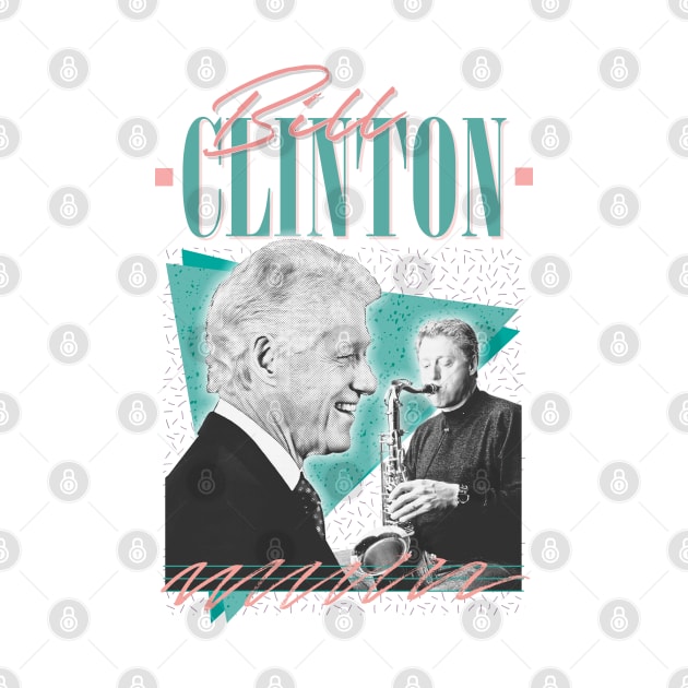 Bill Clinton // 90s Style Aesthetic Design by DankFutura