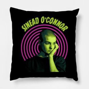 Sinead O Connor Vintage Pillow