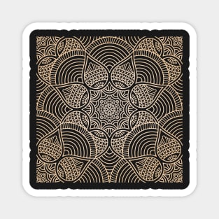 Ethnic floral Magnet