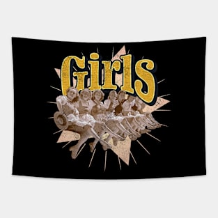 Vintage Girls - Retro Birthday Gift - Unique Present Tapestry