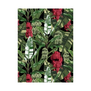 Bananas leaves pattern T-Shirt