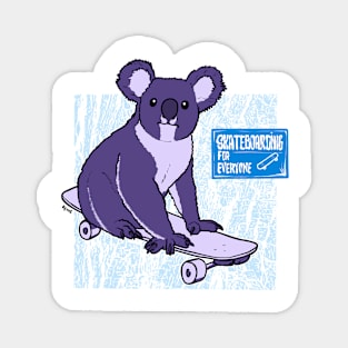 Koala - Skateboarding for everyone Magnet