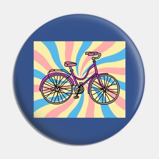 Retro Vintage Bicycle Biker Lover Pin