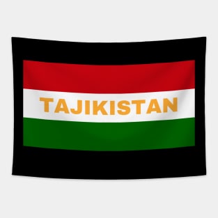 Tajikistan Flag Colors Tapestry