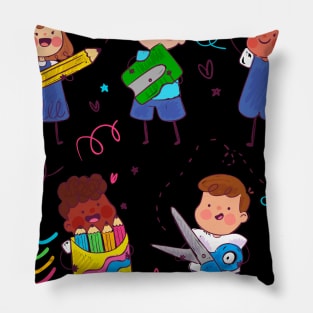 Happy Back to School Pillow