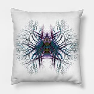 cosmic tree Pillow