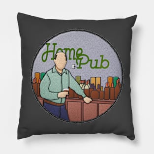 Whiskey Aficionado Midlife Merit Badges Pillow