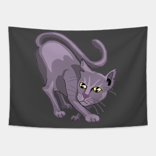 Scrappy Alleycat Tapestry