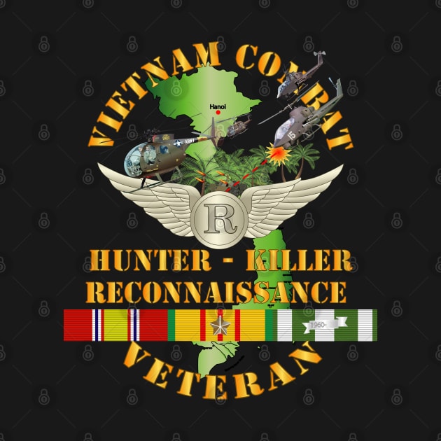 Vietnam Combat AVN Vet  Recon - Hunter Killer w VN SVC by twix123844