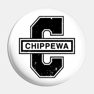 Old Chippewa Logo Pin