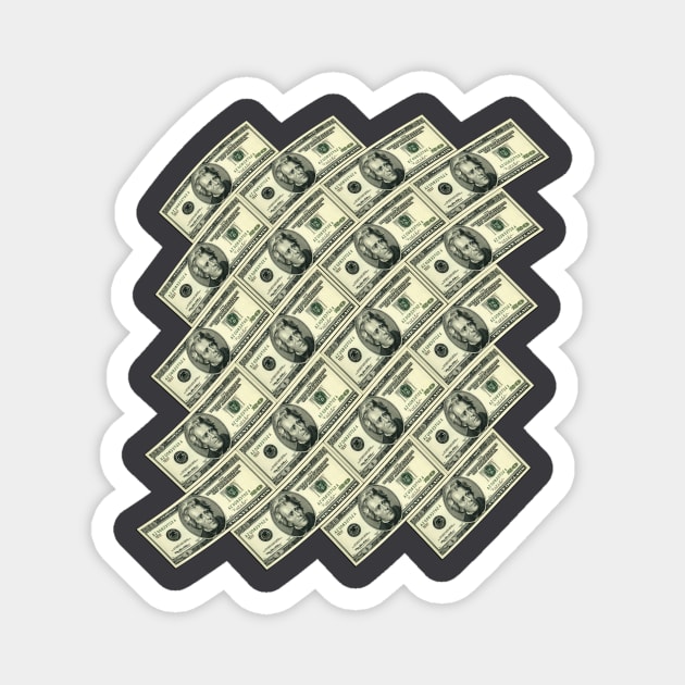 2020 Dollar Bill New Years Pun Magnet by storyanswer