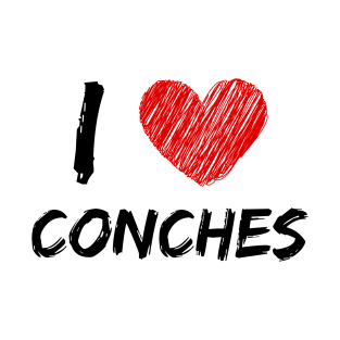 I Love Conches T-Shirt