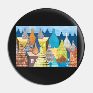 STOKE ON TRENT: POTTERIES Pin