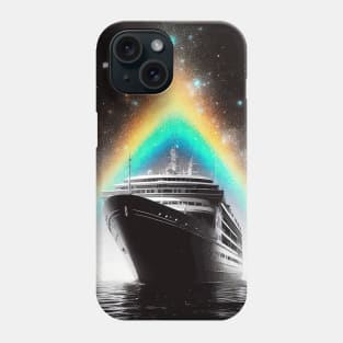 Monochromatic Birthday Family Cruise Ship Rainbow Colors Phone Case