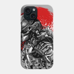 Watercolor Sun ukiyo-e predator Phone Case