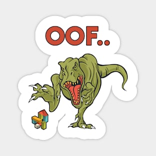 Trex Dino Dinosaurier Lustig Magnet