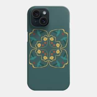 Hummingbirds Floral Phone Case