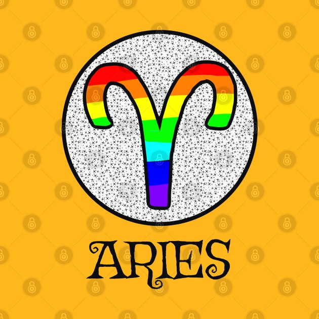 ZODIAC PRIDE ARIES by ArtzeeFartzee