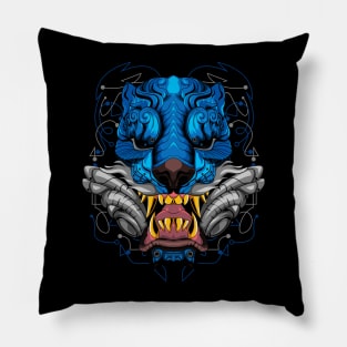 tiger head Pillow