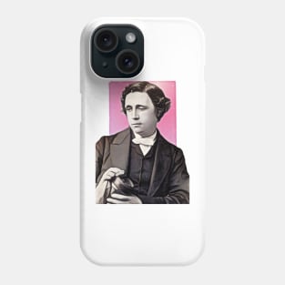 English Author Lewis Carroll illustration Phone Case