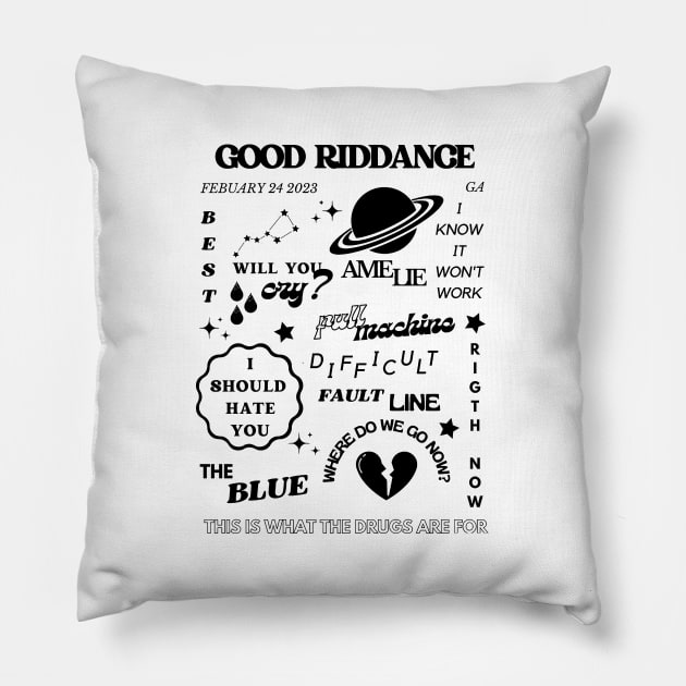 Gracie Abrams Whisper Pillow by RianSanto