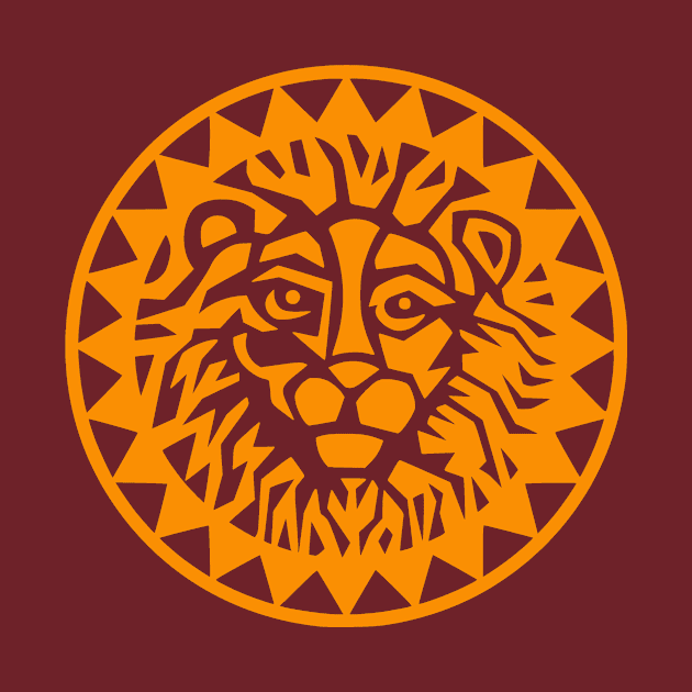 YELLOW SUN LION by Awka969