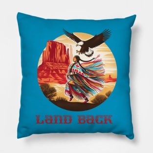 Land Back Pillow