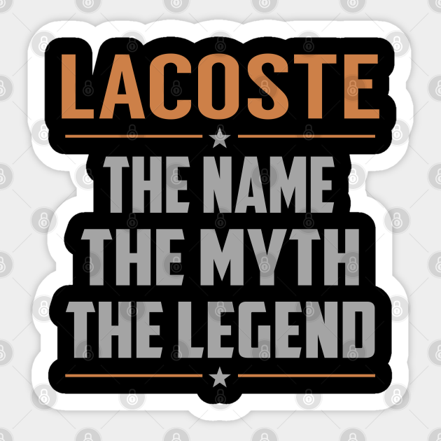 lacoste name