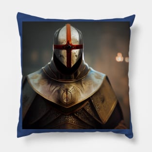 Knights Templar in The Holy Land Pillow