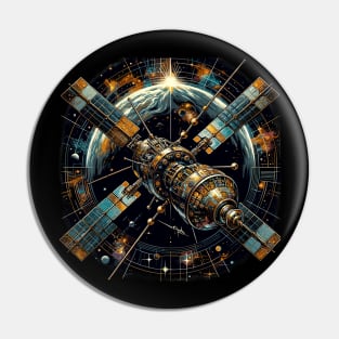 Orbital Pioneers: Sputnik's Futuristic Heirs Pin